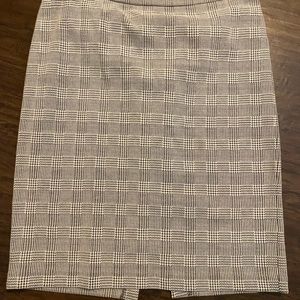Michael by Michael Kors Hounds skirt - hounds tooth checkered Size Medium